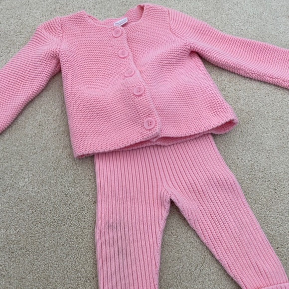 Hanna Andersson Knit Cardigan and Pant Set - Picture 2 of 6